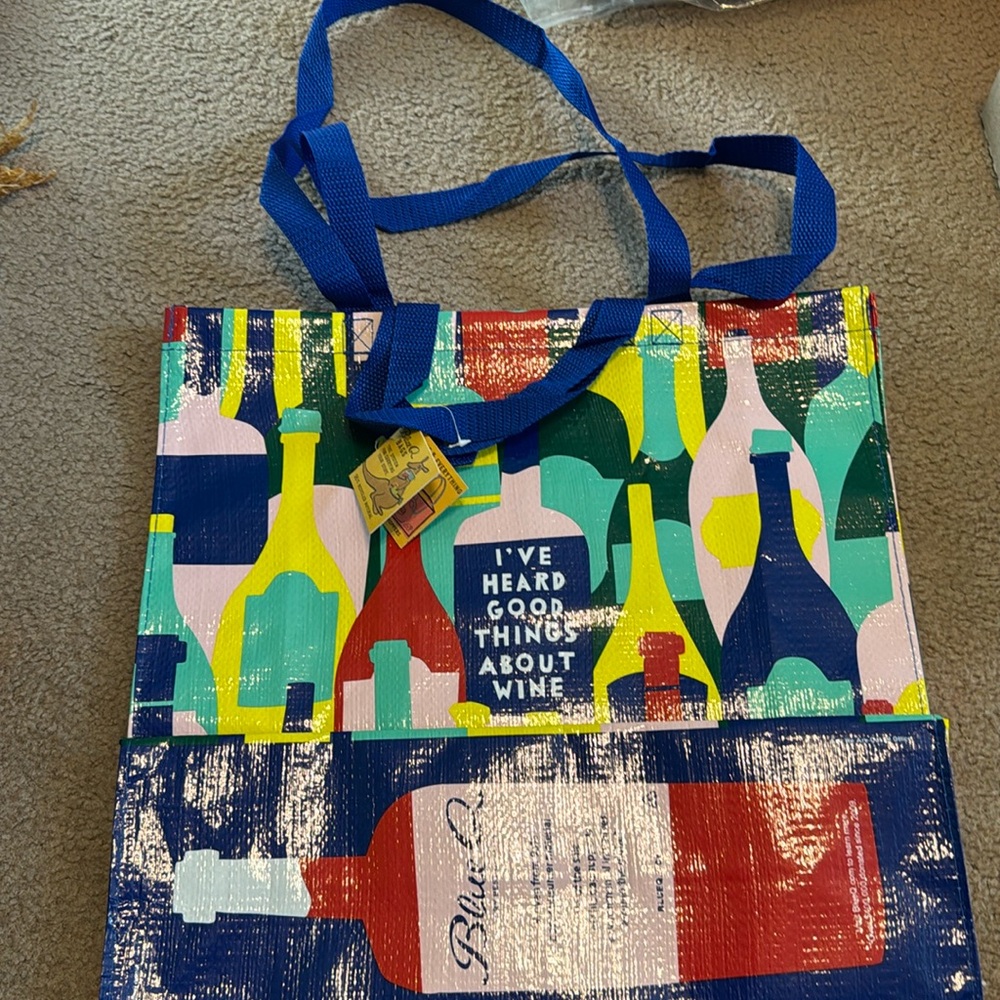 Blue Q shopping bag